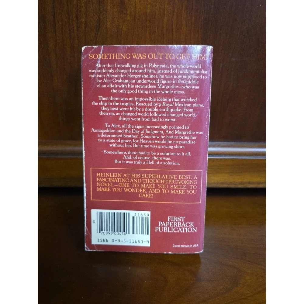 J.O.B. A Comedy of Justice (Del Rey Books 1984) Robert A. Heinlein,‎ PB